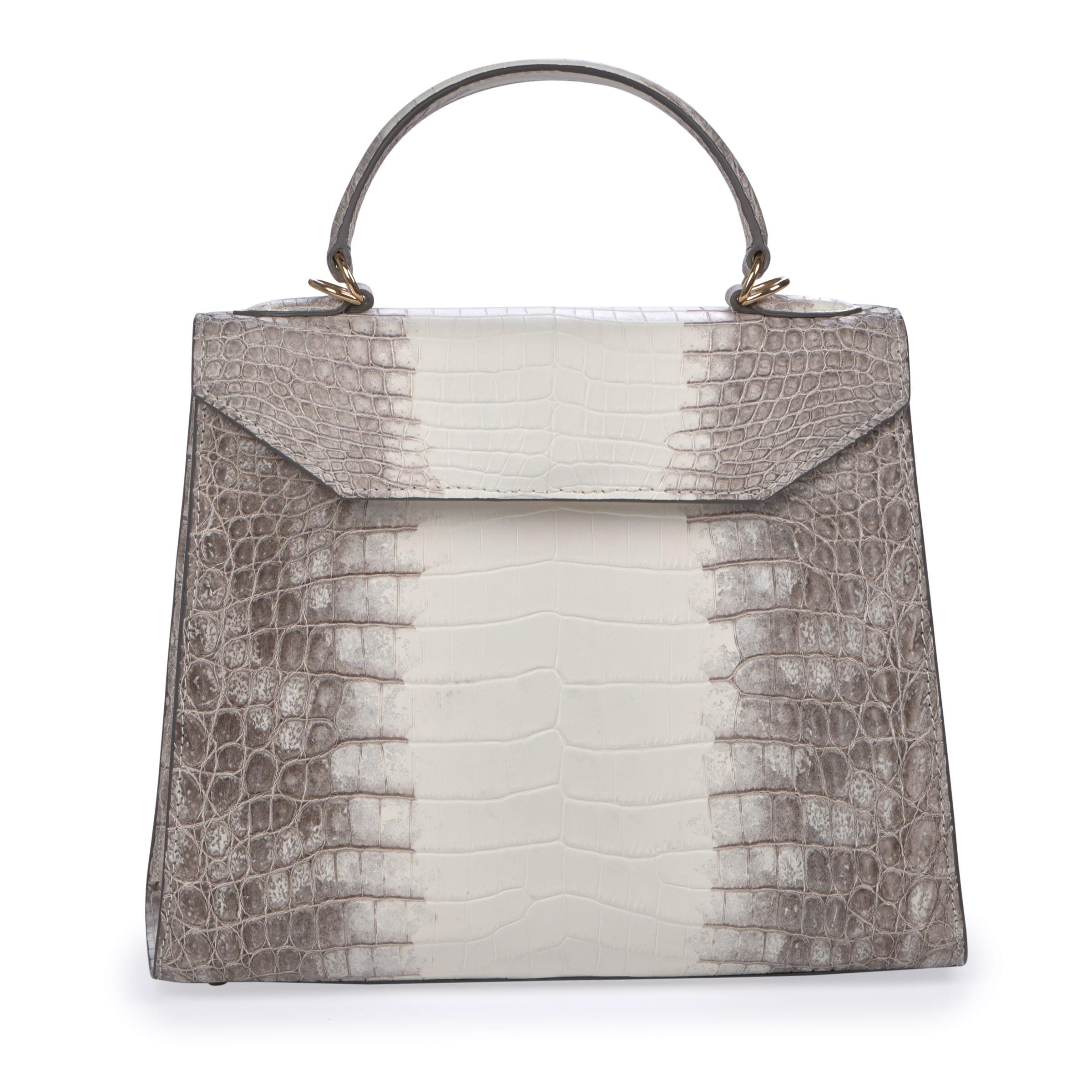 バッグ crocodile pattern silver gimmick bag crocodile pattern silver gimmick bag メンズ